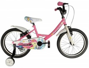 Παιδικό ποδήλατο 16" Style Mermaid V-Brake - Pink "n" White